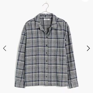 Madewell Flannel Westlake Shirt in Dubin Plaid